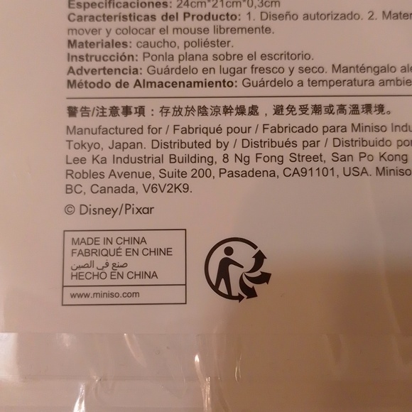 $5 Disney Toy Story Lotso Mouse Pad - Picture 8 of 8